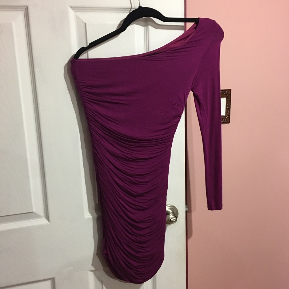 Purple dress